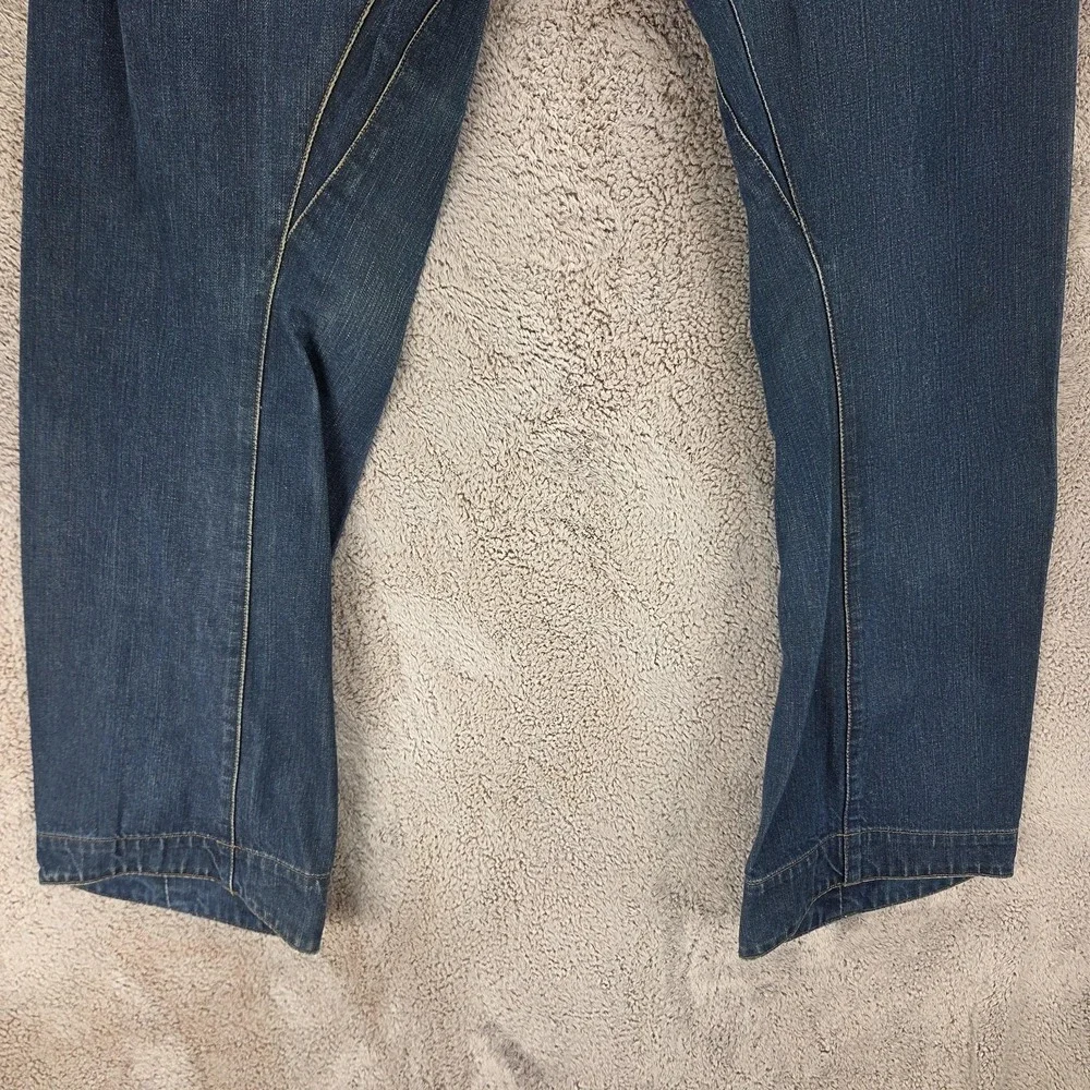 Vintage Levis Engineered Jeans Mens 32x34 Blue Twisted One Pocket Buckle Back
